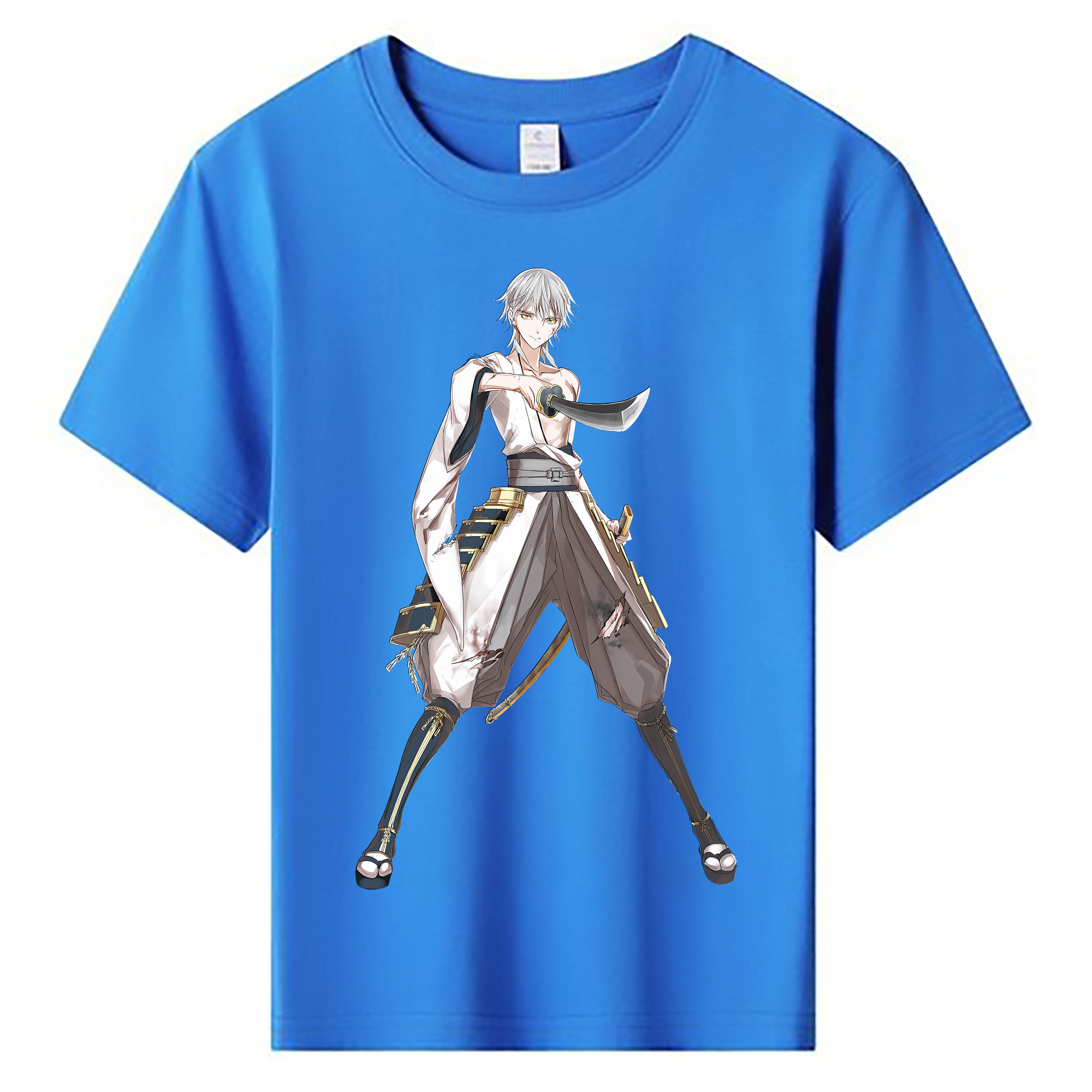 （画像用） 刀剣乱舞 Touken Ranbu 綿100％キッズTシャツ（フロントプリント）
